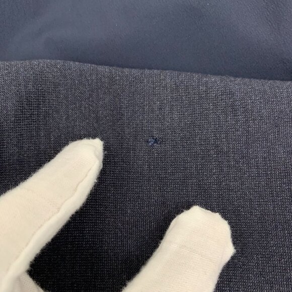 Louis Vuitton Mens Navy Patchwork Zip-Up Jacket L Size Lightweight Design With M - Picture 4 of 11